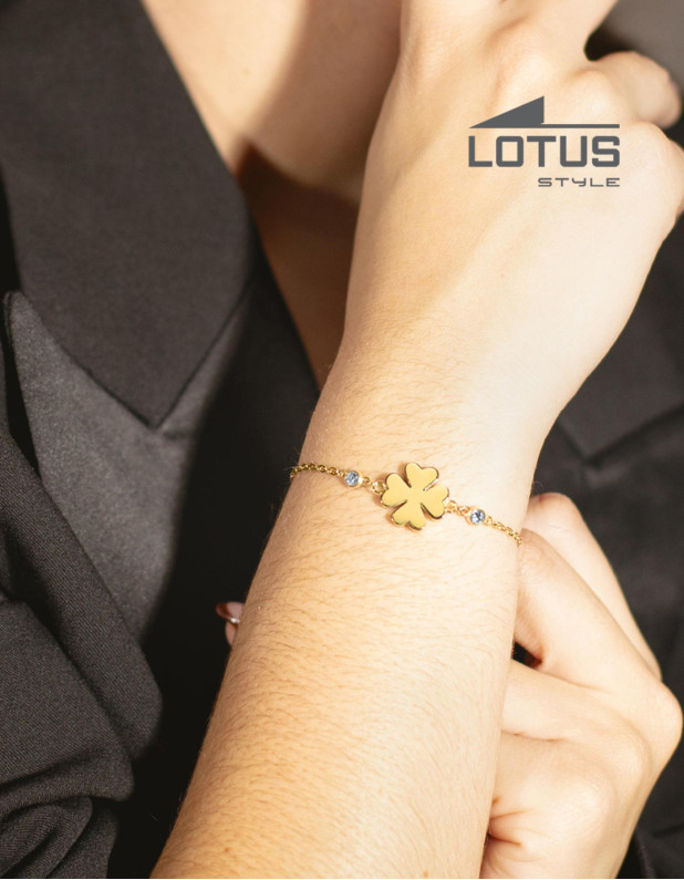 Lotus Style stainless steel bracelet